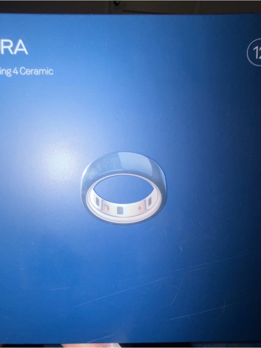 Oura Ring Generation 4 Ceramic Smart Ring - White